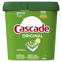 Cascade - ActionPacs Détergent pour lave-vaisselle Original - Parfum Agrumes - Paquet de 110-Pacs de lave-vaiselle