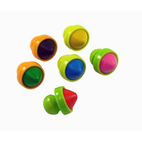 Ready2Learn Easy Grip Crayons assortis - Paquet de 12-Dispose d'un anneau détachable pour remplacer les crayons