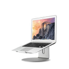 ShoppingAll - Support ergonomique pour ordinateur portable avec base pivotante à 360° Argent-Ce support pour ordinateur portable est compatible avec la plupart des tablettes et ordinateurs portables de 10 à 17 pouces, tels que MacBook Air, Macbook Pro, Pixelbook, Dell XPS, HP, ASUS, Lenovo, Acer, Chromebook, et la plupart des autres ordinateurs portables de 11 à 17 pouces.