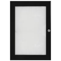 SECO - Étui de cadre d'affichage intérieur/extérieur verrouillable - 18 po l x 24 po H - Noir-Un boîtier verrouillable imperméable pour l'intérieur ou l'extérieur afin d'afficher des affiches, des images et des avis - peut être utilisé à l'intérieur et à l'extérieur