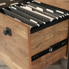 Sauder - La Collection Station House Classeur lateral - Finition Etched Oak-Dimensions: 17,756 po L x 29,685 po l x 29,606 po H