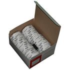 Meto – Étiquettes « PACKED ON » 822, 1 ligne, 1500/RL, 14 rouleaux/paq-Étiquettes blanches et inscription « PACKED ON/EMBALLER LE » noire, une ligne de 22 x 12 mm