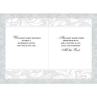 Rosedale – Cartes de souhaits et enveloppes « Wedding From Both » 5 1/2 x 8 (po) 12/paquet (18004)-Cartes de souhaits de qualité comparable à celles qu’on retrouve dans un magasin spécialisé