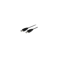 StarTech  Câble USB A/A mâle à mâle USB2AA2M de 6,6 pi-Interface USB 2.0 haute vitesse pouvant transférer des données jusqu’à 482 Mb/s