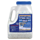 Polar Ice - Sel de voirie Ice Melt, 5 kg-La glace commence à fondre aussitôt qu'on applique ce sel  