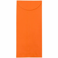 JAM Paper #12 Policy Commerciales Enveloppes Colourées - 4,75" x 11" - Orange recyclé - Paquet de 50-Couleur : Enveloppe orange
