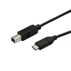 StarTech ® Câble dââ‚¬â„¢imprimante USB-C à USB-B, M/M, 0,5 m, USB 2.0-Câble court de 50 cm parfait pour les connexions à courte portée et les applications portatives