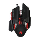 Marvo Tech – Souris de jeu programmable G980, noir-PPP réglables : 1000, 2000, 3000, 4000, 5000 et 6000