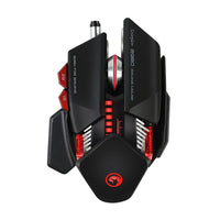 Marvo Tech – Souris de jeu programmable G980, noir-PPP réglables : 1000, 2000, 3000, 4000, 5000 et 6000