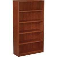 Office Star - Bibliothèque de la collection Napa, 5 tablettes, cerisier-Panneaux au bout et dessus de 1 po   