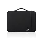 Housse pour ordinateur portable Lenovo pour ThinkPad 14" - Noir-Noir, 100 % polyester