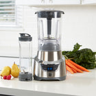 Kenmore - Elite Melangeur de comptoir à 5 vitesses et gobelet de voyage-Gobelet melangeur à portion unique avec couvercle à emporter pour une utilisation pratique