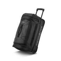 Samsonite - Andante 2 Sac Sport à Roulettes 22" - Complètement Noir-Les roues de style patin à roues alignées à roulement doux offrent une mobilité sans effort.