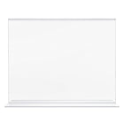 Deflecto - Porte-affiche double face Classic Image  - paysage - 11 po l x 8 1/2 po h - transparent-Polystyrène transparent