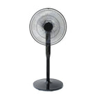 Ecohouzng - Ventilateur sur pied CC de 16 po avec telecommande-Le noir