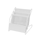 FuTech Countertop White Brochure Holder - BRHC-003W-Porte-revues