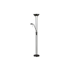 Dainolite – Lampadaire de sol mère et fille, 71 x 28 x 10 po, noir mat (505F-MB)-Lampe de sol