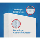 Avery® - Reliure de présentation durable à anneaux obliques en D, 2 po, noir-Anneaux obliques en D sans écart