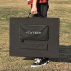 VCUTECH - Panneaux solaires pliables 200W pour centrale électrique-Construit avec du verre trempé à haute transmission avec un revêtement anti-rayures et antireflet