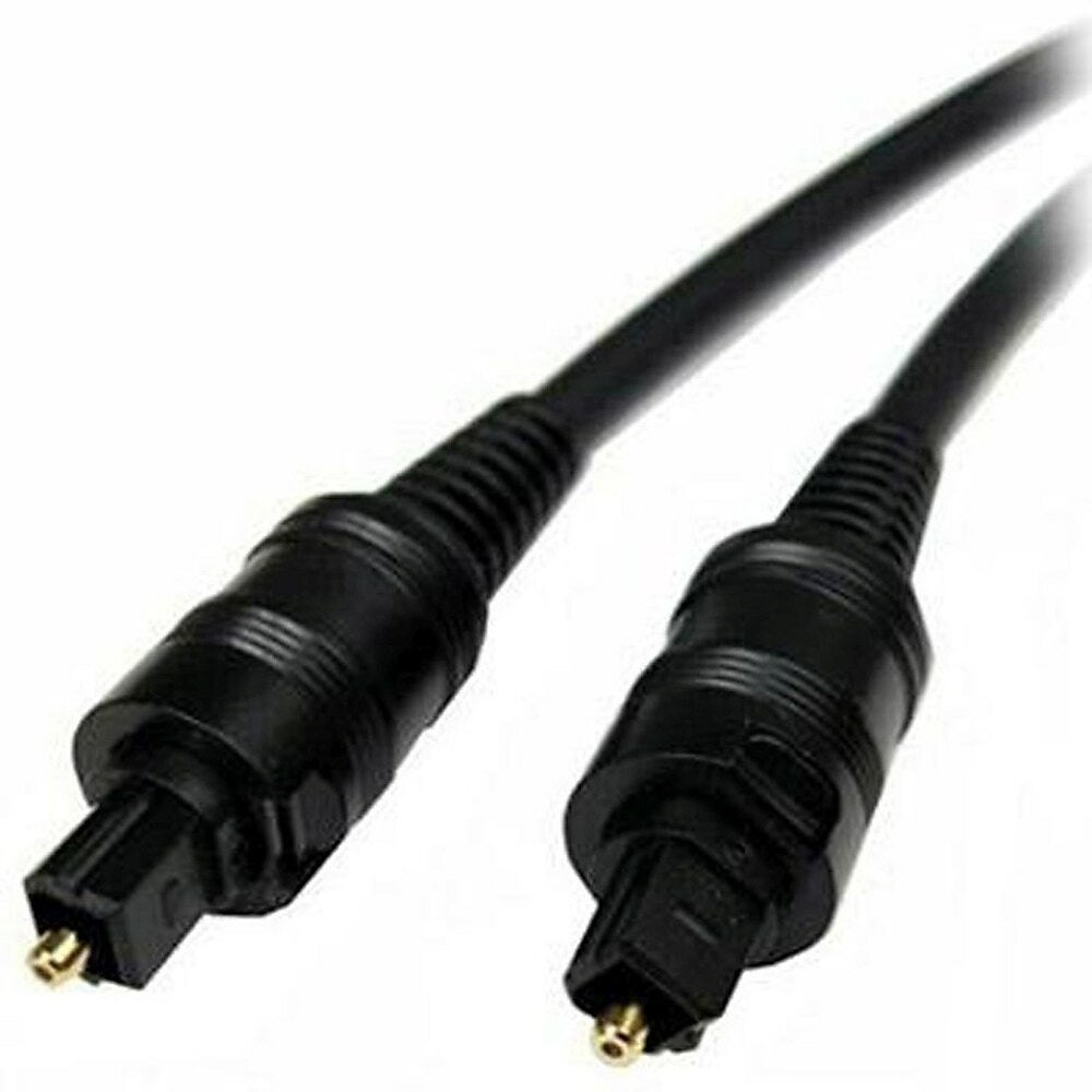 IBRA Câble Optique (2M) Or 24K - Câble Audio Numérique Optique