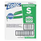 Ziploc − Sacs à sandwich − paquet de 500-6 1/2 po x 5 7/8 po