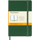 Cahier de poche Classique Moleskine - Couverture Rigide - Règle - 3,5" X 5,5" - Vert Myrte (629025)-Couverture rigide vert myrte