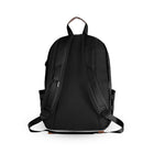 Sac à dos recyclé PKG Granville - Noir-Compartiment principal zippé, avec option verrouillable (cadenas non inclus)