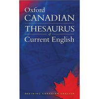 Oxford - Canadian Tesaurus Of Current English-Le thésaurus Oxford Canadian Tesaurus Of Current English va de pair avec le dictionnaire Oxford Canadian Dictionary of Current English