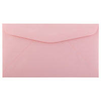 JAM Paper Enveloppes commerciales nº 6 3/4, 3 5/8 x 6 1/2 po, rose, 250/paquet-Enveloppes d’invitation