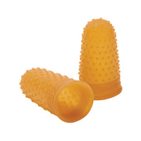 Swingline - Embouts de doigt en caoutchouc avec surface de friction surélevée - grand - taille 13 - paquet de 12-Embouts de doigt en caoutchouc