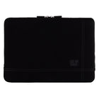 Housse de Protection Ordinateur, suède, Vangoddy Pochette PC Portable Ultrabook Sacoche Laptop Compatible 13,3 po, Noir-Le compartiment arrière zippé est idéal pour contenir des accessoires