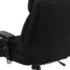Flash Furniture - Fauteuil de direction pivotant HERCULES Big and Tall, soutien lombaire, pour usage intensif (GO2085)-Siège et dossier profilés