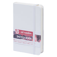 Talens Art Creation - Carnet de croquis - 3,5 po x 5,5 po - Blanc - 80 feuilles-Carnet de croquis relié Blanc comprend du papier ivoire de qualité artiste