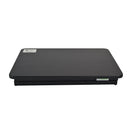 Uncaged Ergonomics – Plateforme de bureau assis debout CHANGEdesk MINI pour portatif, noir-TAILLE PARFAITE : Le panneau supérieur de 27,5 x 19,5 po est de taille parfaite pour accueillir un portatif ou un seul moniteur avec clavier et souris.
