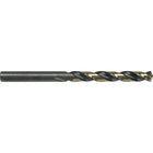 Foret court, acier rapide, noir/or, BF608-1