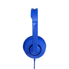 Skullcandy - Casque D'Écoute à Limitation du Volume Cassette Junior - Bleu-Microphone