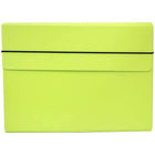 JAM PaperMD – Étui de transport à Portfolio 154528543G mince et solide à fermeture à élastique, kraft naturel, paquet de 2-Taille : 9,25 haut. x 12 larg. x 0,5 prof. (po)