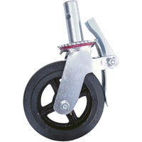 SCN Industrial - Accessoires Pour Échafaudage - Roulettes, paquet de 2-Roulette en caoutchouc de 8"