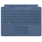 Microsoft - Clavier Signature pour Surface Pro - bilingue - Sapphire (Saphir)-Clavier Signature