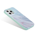 General Supply Goods + Co Hybrid Protective Case for iPhone 13/13 Pro - Soap Suds Marble-Bleu 