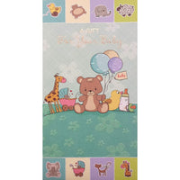 Rosedale – Cartes de souhaits et enveloppes, porte-billet, Baby, 3 3/4 x 7 1/4 po, 12/paquet (15235)-Imprimées sur papier cartonné non couché de haute qualité