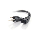 C2GMD – Câble d’alimentation universel de 18 AWG (NEMA 5-15P à IEC320C13), 3 m/9,8 pi-Remplacement de câble d’alimentation pour PC, moniteur, imprimante, numériseur, etc.