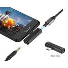 SPEEDEX 2 In 1 Type-C to 3.5mm Audio & Type-C Charging Port adapter-brancher et utiliser
