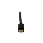 StarTech  Câble convertisseur actif Mini DisplayPortMC vers DVI de 6 pi, adaptateur Mini DP vers DVI, 1920 x 1200, noir-Compatible avec les périphériques IntelMD ThunderboltMC pouvant émettre un signal DisplayPort