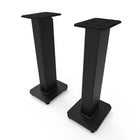 Kanto SX26 Pieds de haut-parleur remplissables de 26po de haut avec pieds d'isolation - Noir-Conçu pour dissocier vos haut-parleurs et vos supports du sol afin d'empêcher les vibrations indésirables de se transmettre dans la pièce.