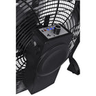 Ecohouzng - Ventilateur de plancher portatif rechargeable de 16 po-Emmenez le ventilateur n'importe où, ideal pour le camping et le talonnage.