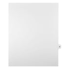 Mark Maker – Onglets séparateurs juridiques blancs, 1/15 onglets, format lettre, sans trous, numéro 26, 25/paquet-Onglets séparateurs blancs, 1/15 onglets