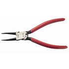 HVTools – Pince de précision de 5 po à anneau de retenue, 10 x 4 x 1 po, argenté-Pince de précision de 5 po à anneau de retenue de HV Tools en acier matricé avec embouts externes de type plat