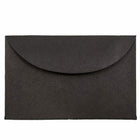 JAM Paper - 3Drug Mini enveloppes - 2,3125 x 3,625 - Lin noir - Paquet de 50-Couleur : enveloppe en lin noir.