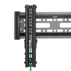 Futech – Supports muraux pour téléviseur TVW006, 9 ½ po x 12 ¾ po x 2 po, noir-Construction en acier froid épais massif